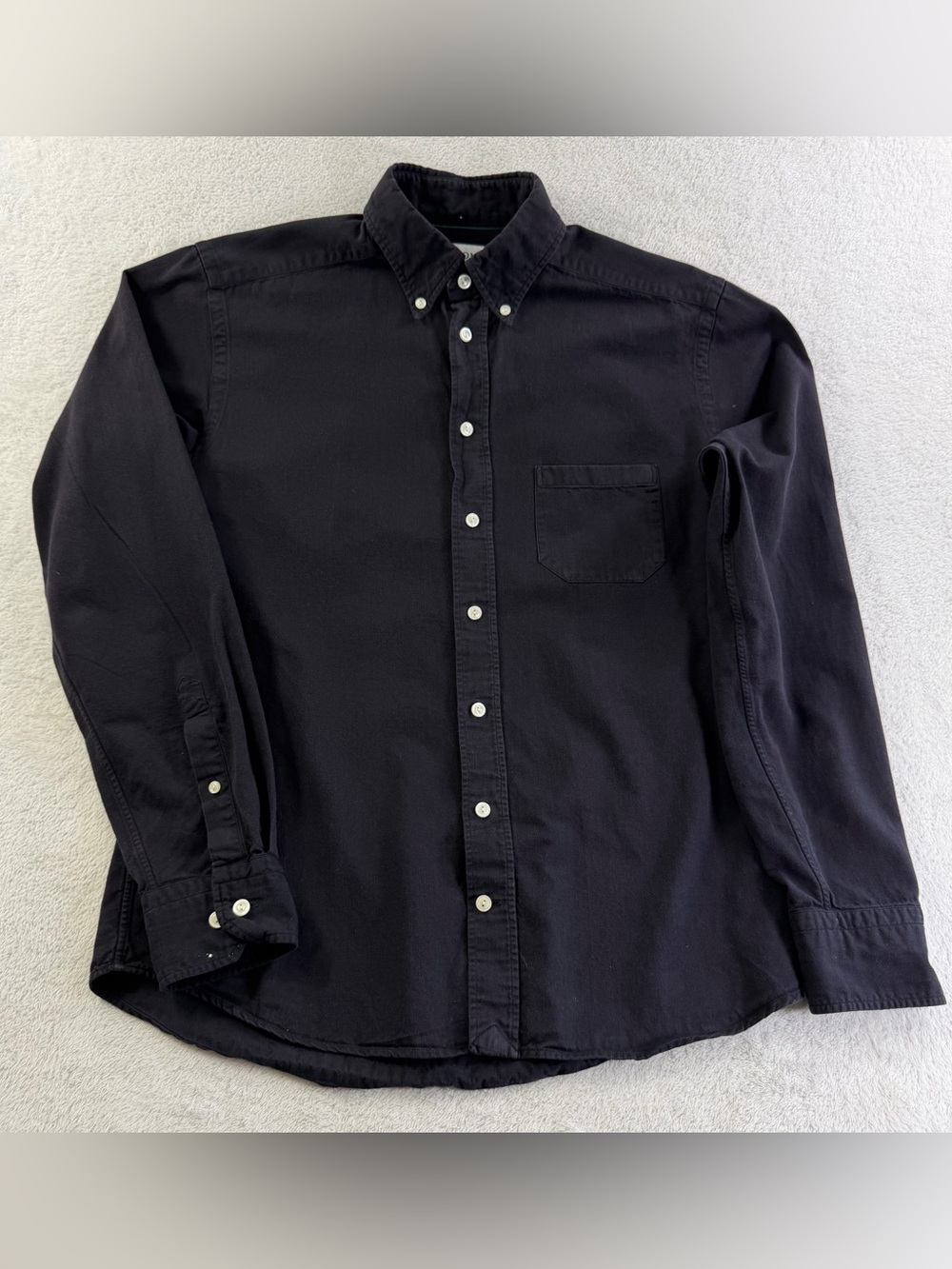 Eton Indigo 100% Cotton Slim Fit Button Down Shirt Men’s M 39 15.5 Chambray